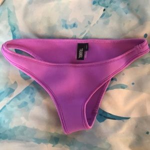 Triangl Purple Cheeky Swim Bottoms